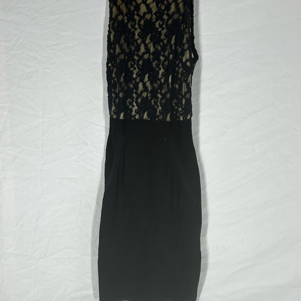 Elegant Black Lace Dress